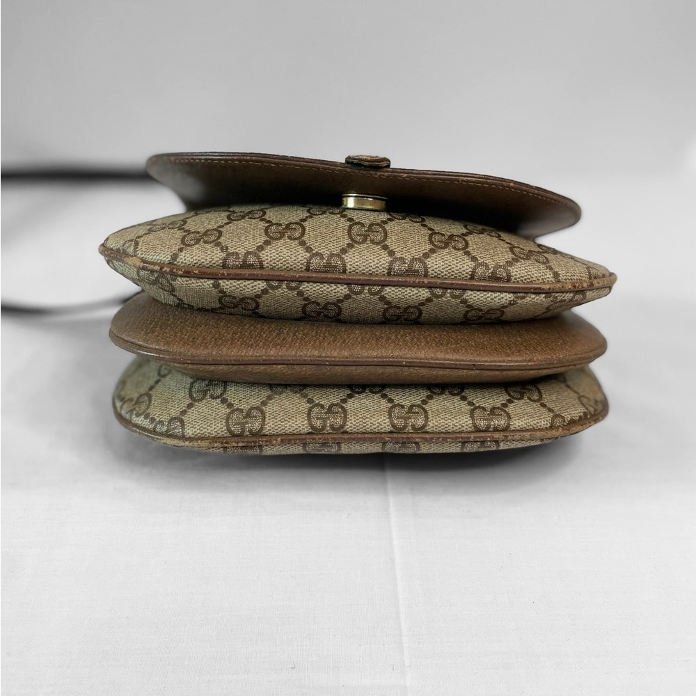 Gucci Vintage Brown GG Shoulder Bag - Picture 6 of 16
